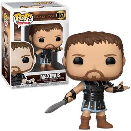 FUNKO POP! GLADIATOR - MAXIMUS REF: 40815, Nº 857 (Unidad Única - No admite devolución, ver fotos reales del producto)