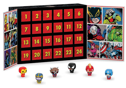 FUNKO POCKET POP! LLAVERO CALENDARIO DE ADVIENTO - MARVEL