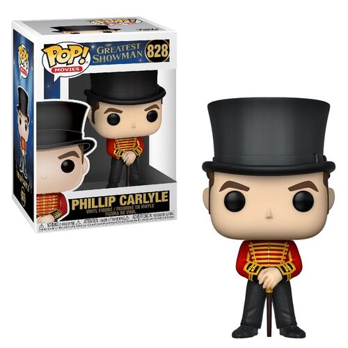 FUNKO POP! GREATEST SHOWMAN - PHILLIP CARLYLE (Unidad Única - No admite devolución, ver fotos reales del producto)