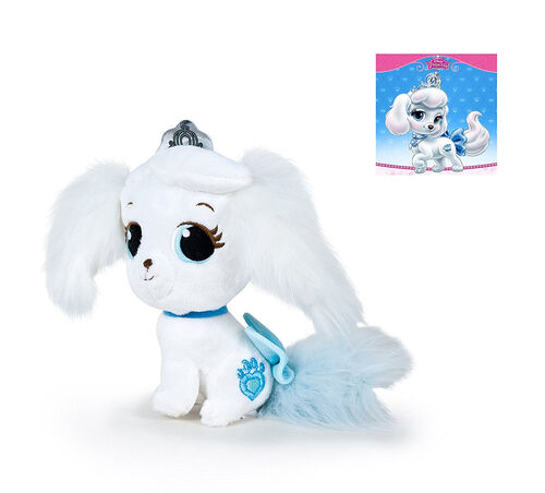 PELUCHE PALACE PETS - PUMPKIN PERRO BLANCO 15 CM