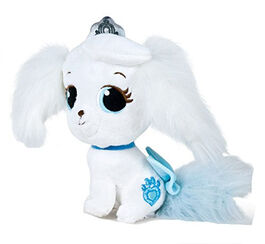PELUCHE PALACE PETS - PUMPKIN PERRO BLANCO 15 CM