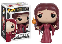 FUNKO POP! JUEGO DE TRONOS - MELISANDRE, REF: 7402, Nº42 (Unidad Única - No admite devolución, ver fotos reales del producto)