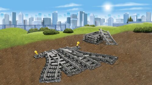 7895 Desvios Accesorios Tren LEGO® CITY®