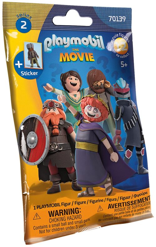 PLAYMOBIL 70139-5 SOBRE SORPRESA THE MOVIE SERIE 2 - DEL COMO AGENTE SECRETO