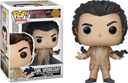 FUNKO POP! AMERICAN GODS - MR. WEDNESDAY, REF: 24275, Nº 680 (Unidad Única - No admite devolución, ver fotos reales del producto)