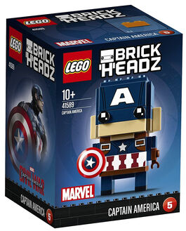 41589 BrickHeadz Lego Capitán América