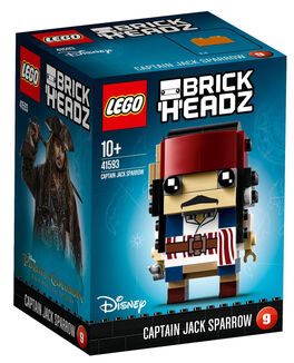 41593 BrickHeadz Lego Capitán Jack Sparrow