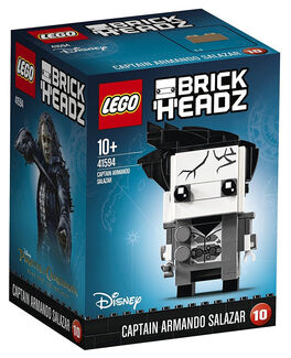 41594 BrickHeadz Lego Capitán Armando Salazar