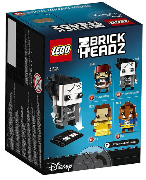 41594 BrickHeadz Lego Capitán Armando Salazar