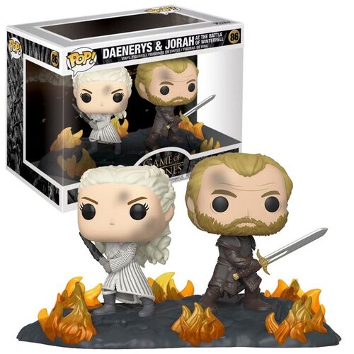 44824 MOVIE MOMENTS POP! - Figuras Daenerys & Jorah