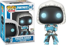 FUNKO POP! FORTNITE - FROZEN RAVEN, REF: 44730, Nº 567 (Unidad Única - No admite devolución, ver fotos reales del producto)