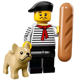 LE71018-09 LEGO® MINIFIGURES® 17ª edición - Francés con perro