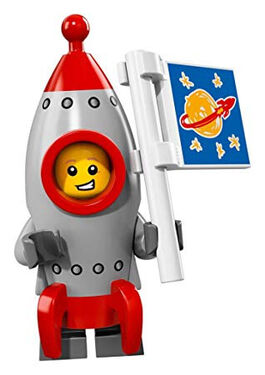 LE71018-13 LEGO® MINIFIGURES® 17ª edición - Chico-cohete