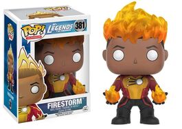FUNKO POP! DCŽS LEGENDS OF TOMORROW - FIRESTORM REF: 9686, Nº 381 (Unidad Única - No admite devolución, ver fotos reales del producto)