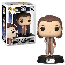FUNKO POP! STAR WARS: EL IMPERIO CONTRAATACA 40 ANIVERSARIO - LEIA (BESPIN)