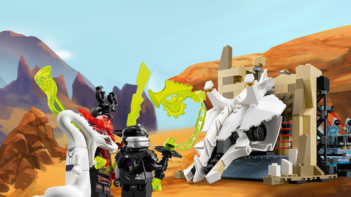 70596 Caos en la cueva del Samurái X LEGO® NINJAGO®