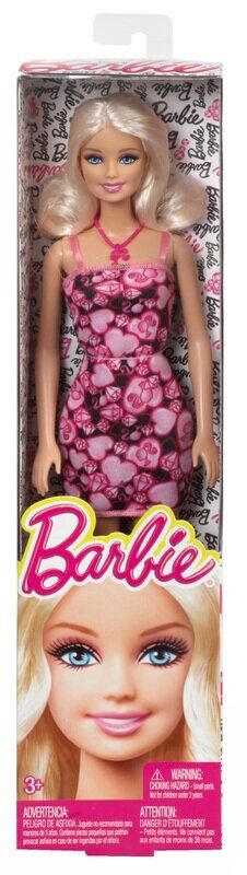 BARBIE BCN31 SIGNATURE PINK HEARTS DRESS