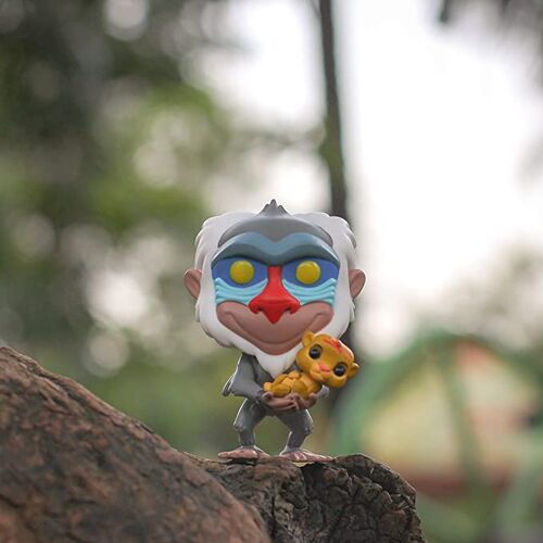 FUNKO POP! DISNEY - EL REY LEÓN - RAFIKI CON BABY SIMBA