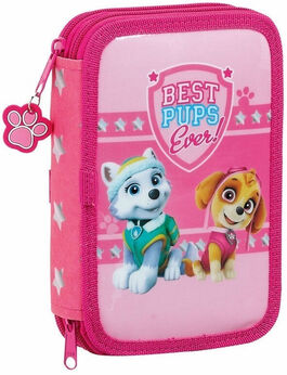 PLUMIER DOBLE 34 PCS. PATRULLA CANINA ROSA 411714054