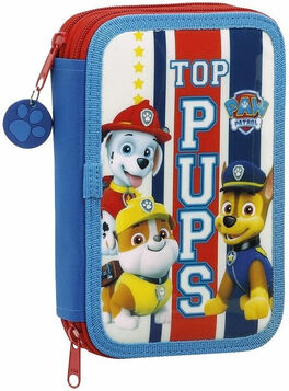PLUMIER DOBLE 34 PCS. PATRULLA CANINA AZUL 411713054