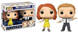 Pack Funko Pop! La ciudad de las estrellas - La La Land -Figura Sebastian & Mia FK21754