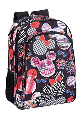 MONTICHELVO 51721 MOCHILA GRANDE MINNIE DISNEY ART DOBLE 43 CM