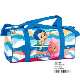 MONTICHELVO ® 52444 BOLSA DE VIAJE/DEPORTE 50 CM BUBBLE GUPPIES