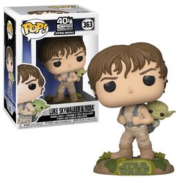 46768 FUNKO POP! Star Wars: Empire Strikes Back - Training Luke with Yoda - 40th