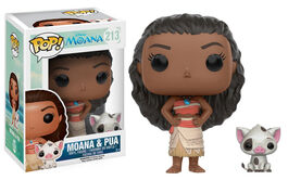 FUNKO POP! DISNEY VAIANA - VAIANA Y PUA