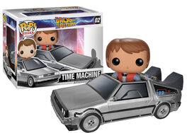 Regreso al futuro POP! Movies Vinyl Figura Time Machine 10 cm