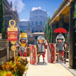 PLAYMOBIL - 3 SOLDADOS ROMANOS