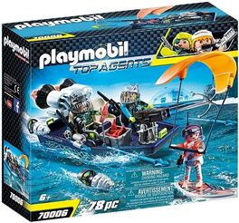 PLAYMOBIL - TOP AGENTS: TEAM S.H.A.R.K. NAVE CON ARPÓN