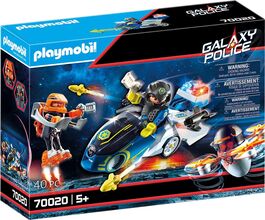 PLAYMOBIL - MOTO DRON DE LA POLICÍA GALÁCTICA