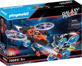 PLAYMOBIL - HELICÓPTERO DRON DE LOS PIRATAS GALÁCTICOS