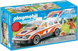 PLAYMOBIL - COCHE DE EMERGENCIAS CON LUCES Y SONIDO