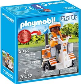 PLAYMOBIL - BALANCE SCOOTER DE RESCATE