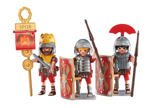 PLAYMOBIL - 3 SOLDADOS ROMANOS