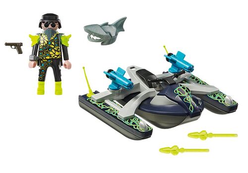 PLAYMOBIL - TOP AGENTS: TEAM S.H.A.R.K. NAVE COHETE