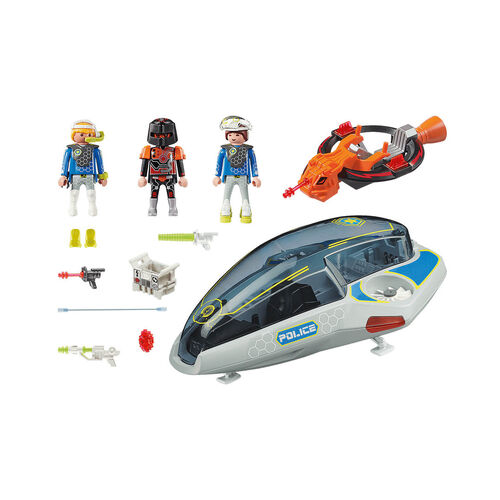 PLAYMOBIL - PLANEADOR DE LA POLICÍA GALÁCTICA