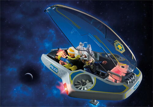 PLAYMOBIL - PLANEADOR DE LA POLICÍA GALÁCTICA