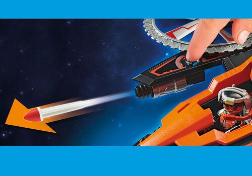 PLAYMOBIL - HELICÓPTERO DRON DE LOS PIRATAS GALÁCTICOS