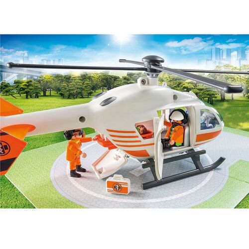 PLAYMOBIL - HELICÓPTERO DE RESCATE