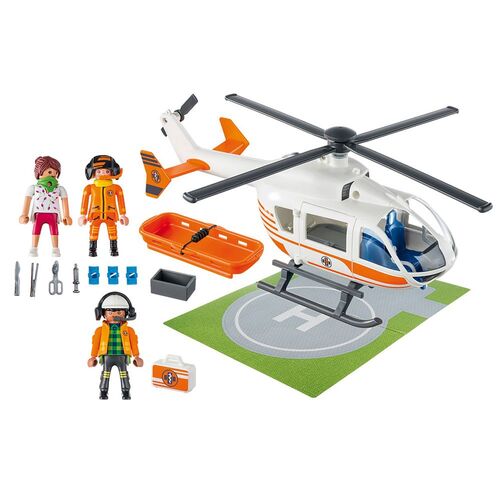 PLAYMOBIL - HELICÓPTERO DE RESCATE