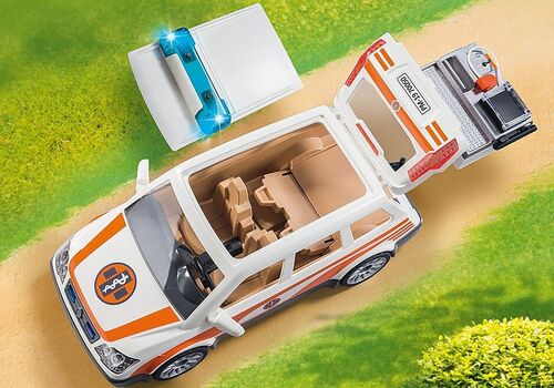 PLAYMOBIL 70050 COCHE DE EMERGENCIAS CON LUCES Y SONIDO