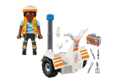 PLAYMOBIL - BALANCE SCOOTER DE RESCATE