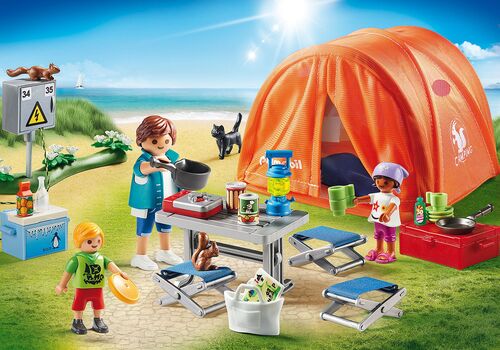 PLAYMOBIL - TIENDA DE CAMPAÑA