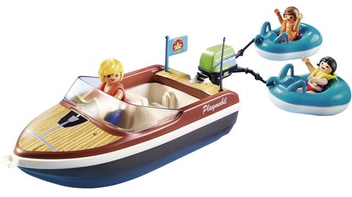 PLAYMOBIL - LANCHA CON RUEDAS DIVERTIDAS