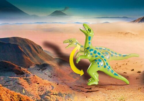 PLAYMOBIL MALETÍN GRANDE DINOSAURIOS Y EXPLORADOR