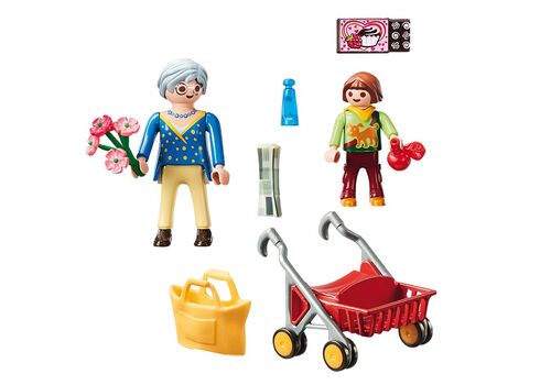 PLAYMOBIL ® 70194 ABUELA CON NIÑA