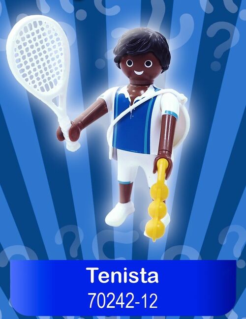 PLAYMOBIL 70242-12 SOBRE SORPRESA SERIE 17 NIÑOS - TENISTA